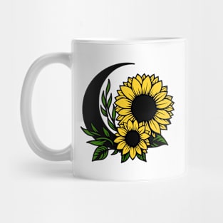 Sunflower Moon Mug